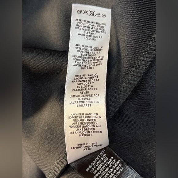 ASOS Black Pleated Knee Length Midi Skirt US Size 2 Back Zip Closure - Picture 10 of 11